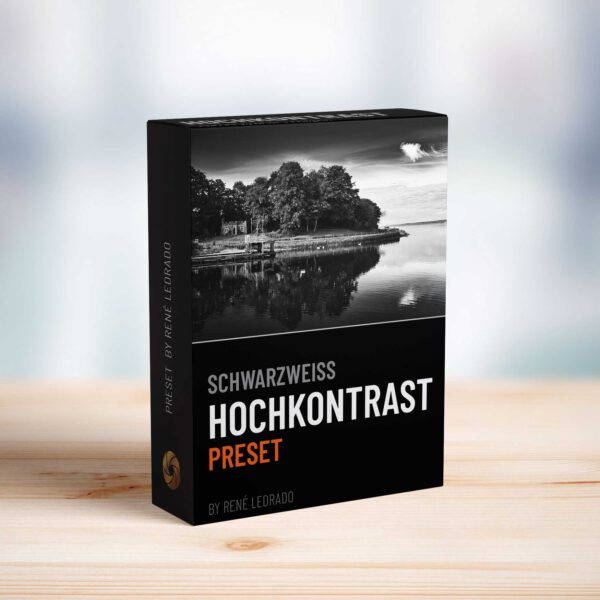 Hochkontrast Schwarzweiß Preset