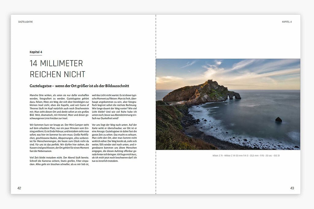 Unterwegs zum Bild – Fotobuch Landschaftsfotografie Cover